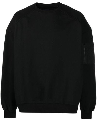 Juun.J Arm-pocket Sweatshirt - Black