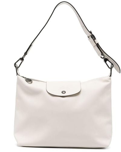 Longchamp Medium Le Pliage Xtra Hobo Bag - White