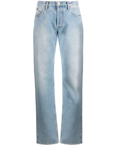 The Attico Jeans mit geradem Bein - Blau