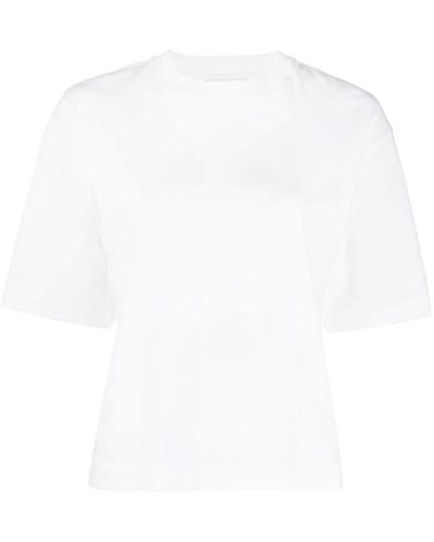 Vince Camiseta de manga ancha - Blanco