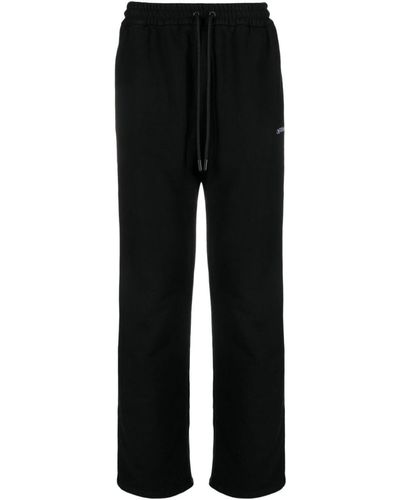 Off-White c/o Virgil Abloh Diags Bit Book Track Trousers - Men's - Cotton - Black