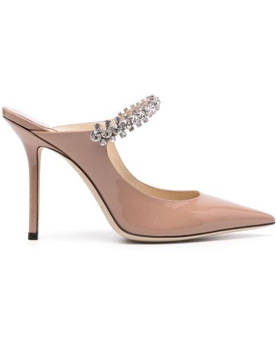 Jimmy Choo 100mm Bing patent leather pumps - Pink