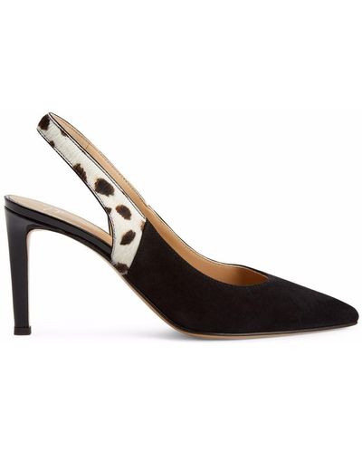 Giuseppe Zanotti Susie Pumps Met Feline Afwerking - Zwart