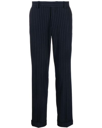 Polo Ralph Lauren Pantalon Met Krijtstreep - Blauw