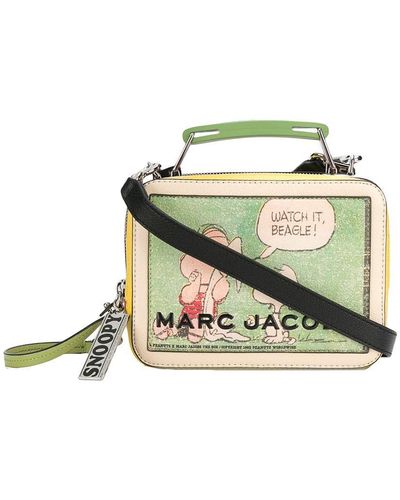 Marc Jacobs Snoopy Box-tas - Geel