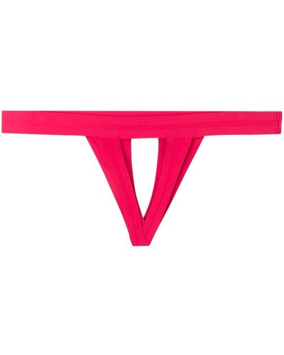Maison Close Tapage Nocturne Open Thong - Red