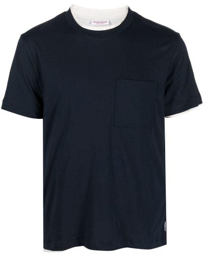 Orlebar Brown Camiseta a capas - Azul