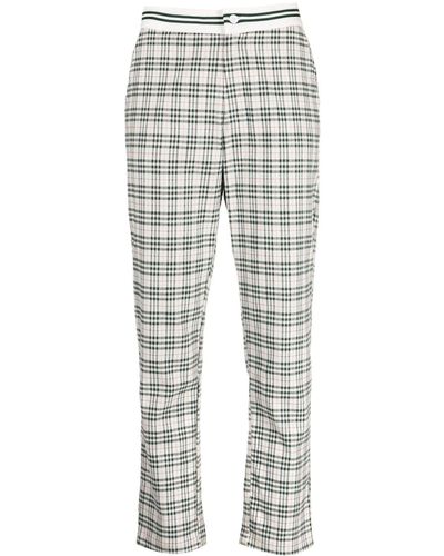 The Upside Grove Franca Checked Pant - Gray