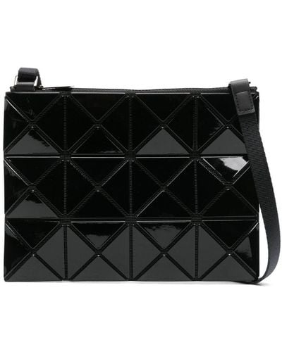 Bao Bao Issey Miyake Lucent Geometric-panelled Shoulder Bag - Black
