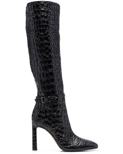 Sergio Rossi Botas Sr Nora con tacón de 110mm - Negro