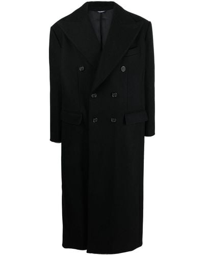 Dolce & Gabbana Double-breasted Trenchcoat - Black