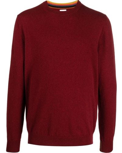 Paul Smith Crew-neck Pullover Jumper - Red