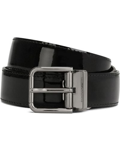 Dolce & Gabbana | Cintura fibbia con logo | Uomo | NERO | 115