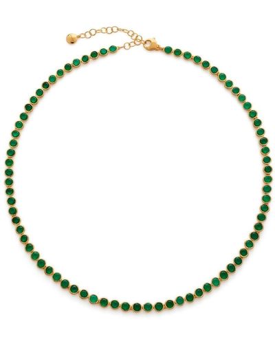 Monica Vinader X Kate Young Tennis Necklace - Metallic