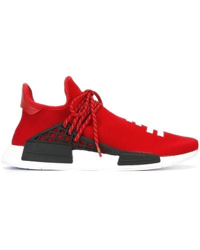 adidas Originals x Pharrell Williams 'HU Race NMD' Sneakers - Rot