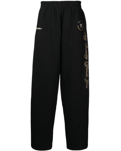 GmbH Ahmed Tapered Track Pants - Black