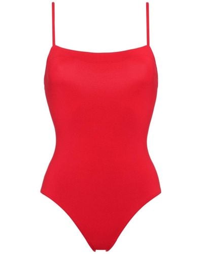 Eres Square-neck Swimsuit - Red
