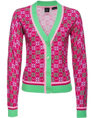 Pinko Vest Met V-hals - Roze