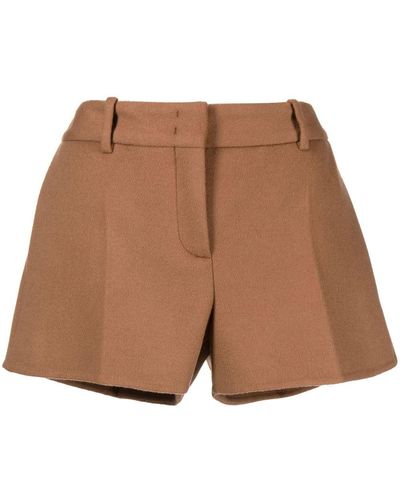Ermanno Scervino Low-rise Knitted Shorts - Brown