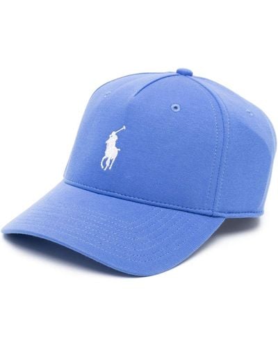 Polo Ralph Lauren Baseballkappe mit Logo-Stickerei - Blau