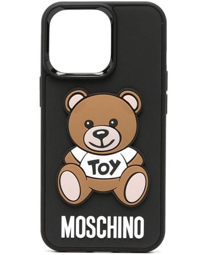 Moschino Teddy Bear-motif Iphone 13 Pro Case - Black