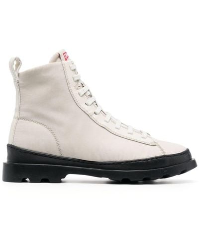 Camper Brutus Lace-up Ankle Boots - White