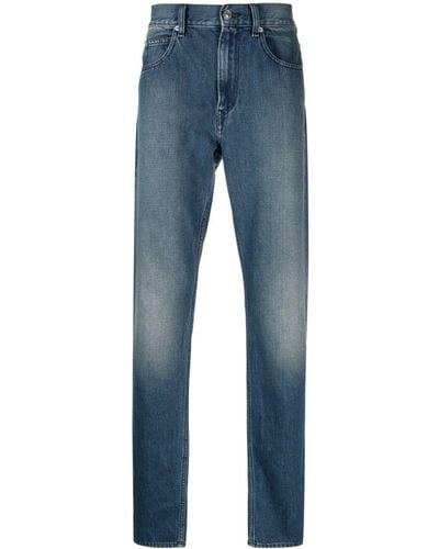 Isabel Marant Mid-rise Straight-leg Jeans - Blue