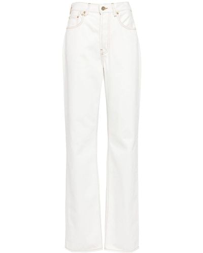 Jacquemus Pantaloni Jeans - Bianco