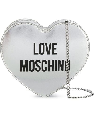 Love Moschino Heart-shaped Logo Shoulder Bag - Multicolor