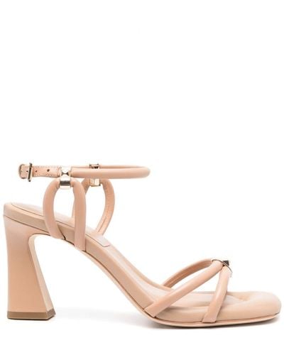 Ash Lola 85mm Leather Sandals - Pink