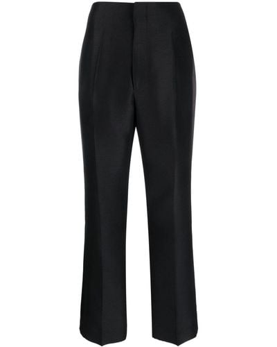 The Row Hector Straight-leg Trousers - Black