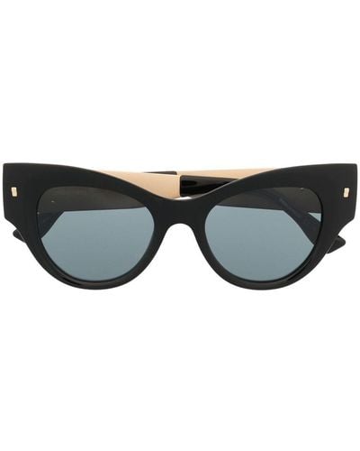 DSquared² Sonnenbrille mit Cat-Eye-Gestell - Schwarz
