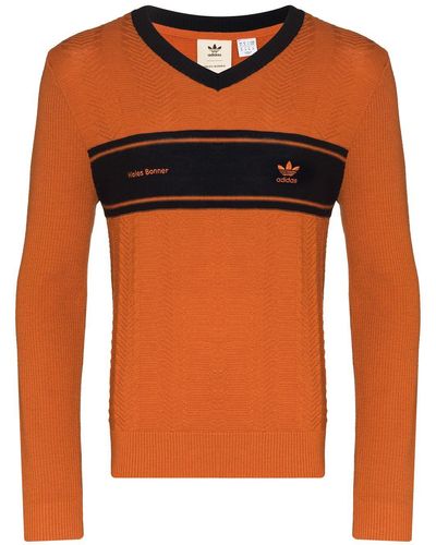 adidas Wales Bonner Long-sleeved T-shirt - オレンジ