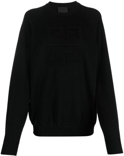 Givenchy Round-neck Cashmere Jumper - Black