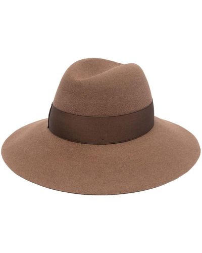 Brown Borsalino Hats for Women Lyst Canada