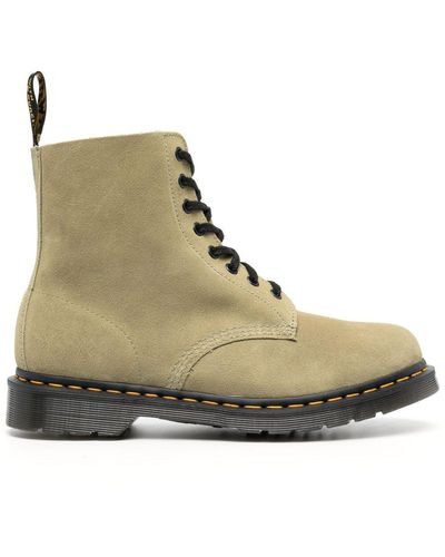 Dr. Martens 1460 Pascal Suede Boots - Natural