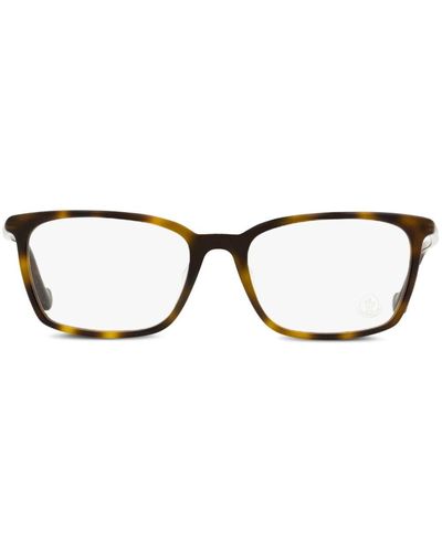 Moncler トータスシェル 眼鏡フレーム - ブラウン