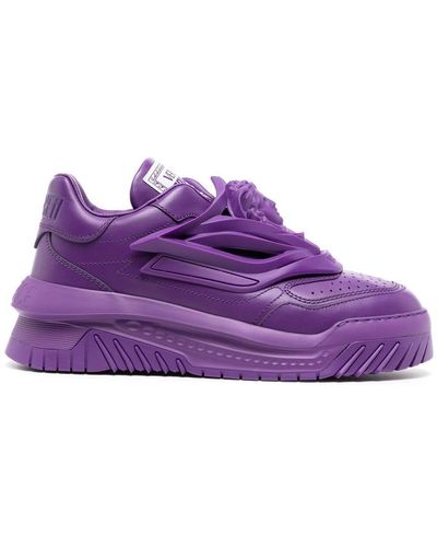 Versace Odissea Chunky-sole Sneakers - Purple