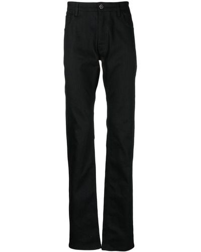 Raf Simons Pantaloni con applicazione - Nero