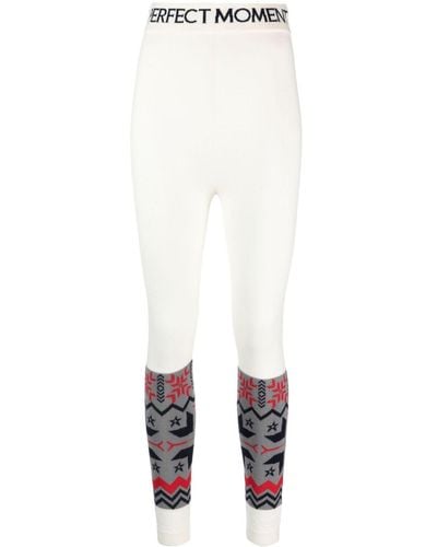 Perfect Moment Nordic Leggings - Weiß