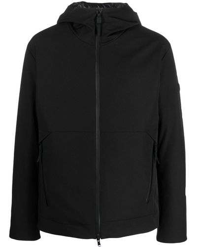 Peuterey Loge Nylon Bomber Jacket - Black