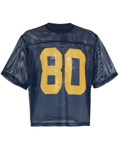 Stussy Camiseta Team Jersey 80 - Azul