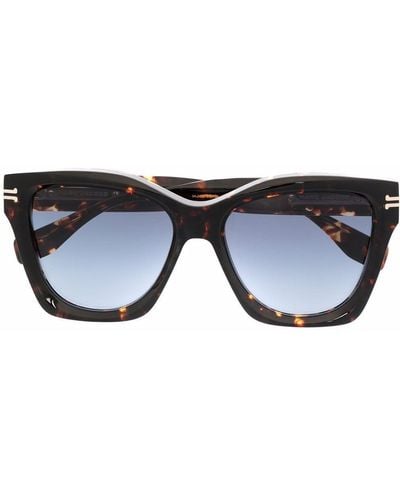 Marc Jacobs Tortoiseshell Square-frame Sunglasses - Brown