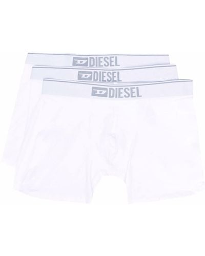 DIESEL Umbx-damien Boxer Briefs (pack Of Three) - White