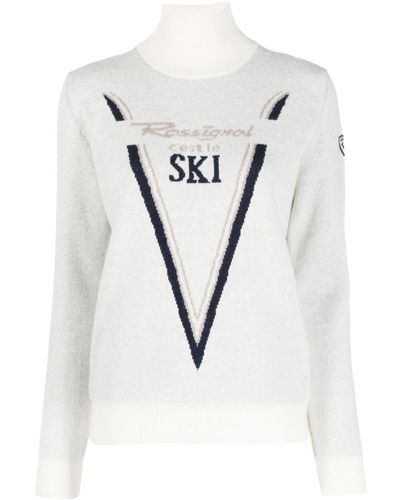 Rossignol Victoire Ski Knitted Sweater - White