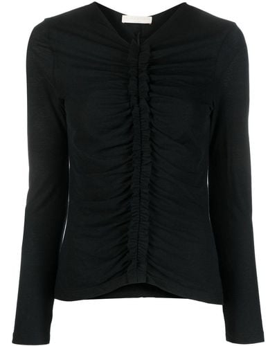 Ulla Johnson Top con ruches - Nero