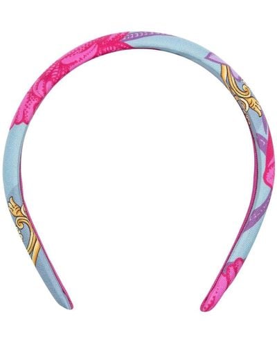 Versace Haarband Met Barokprint - Roze