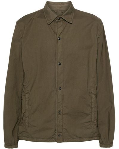 Herno Chemise à poches zippées - Vert