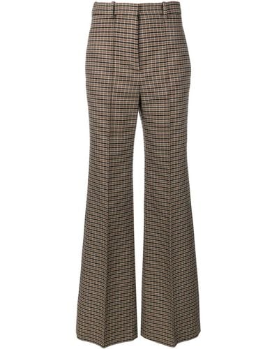 Victoria Beckham Pantalon ample en tweed - Multicolore
