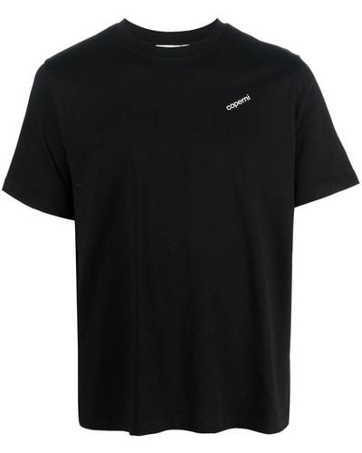 Coperni T-shirt Met Geborduurd Logo - Zwart